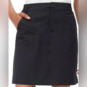 NWOT Tilley Black Athletic Skorts